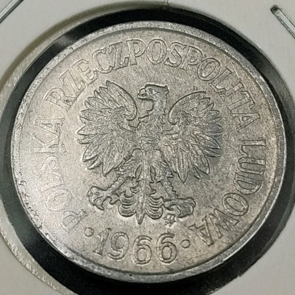 1966 Poland 10 Groszy coin Rare Great Condition ANTQ VTG MONEY SEE BR1.1GA4027